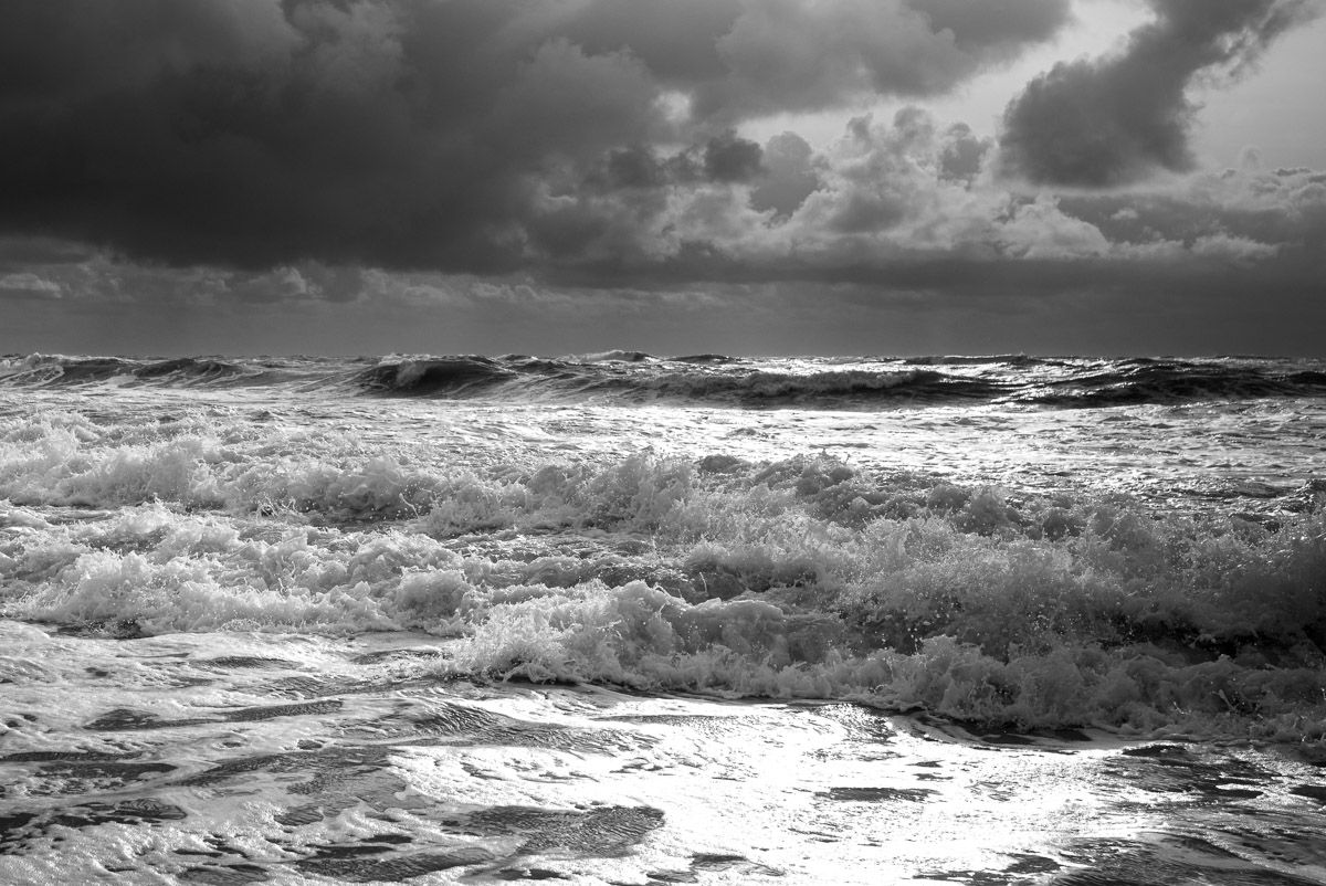 Wolken über der Nordsee